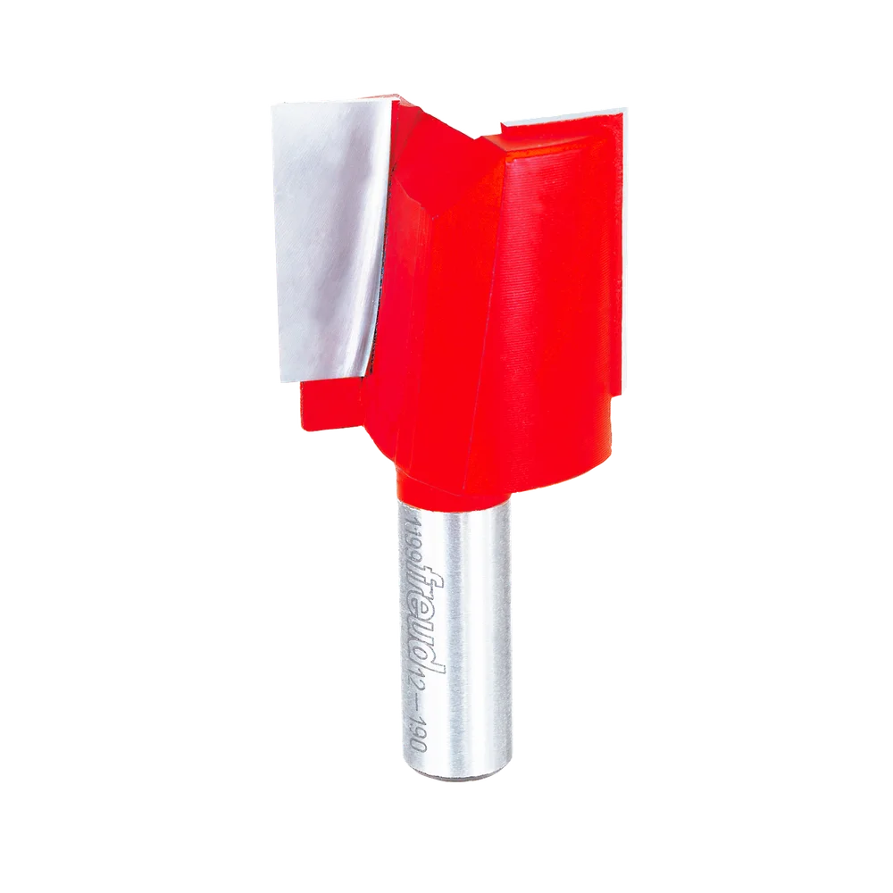 Double Flute Straight Bits - 1/2" Shank