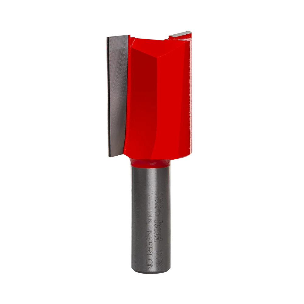 Double Flute Straight Bits - 1/2" Shank