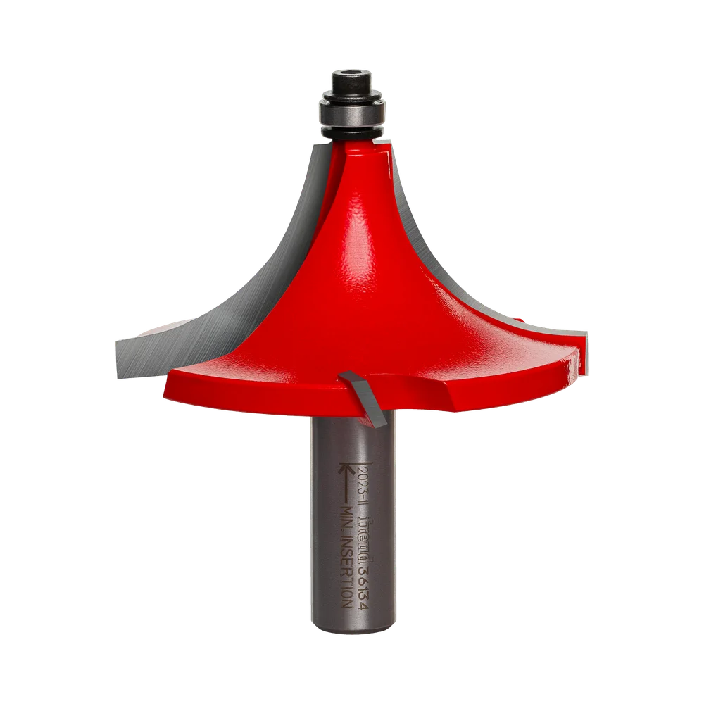 Quadra-Cut Beading Router Bits - 1/2" Shank