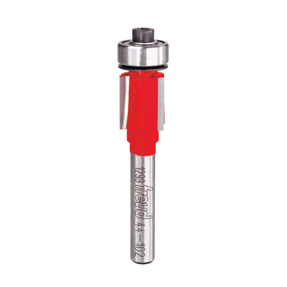 Bottom Bearing Flush Trim Router Bits - 3 Flutes