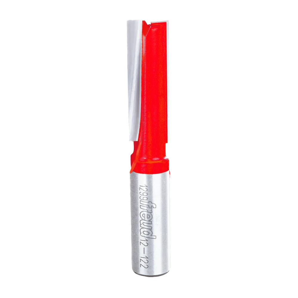 Double Flute Straight Bits - 1/2" Shank