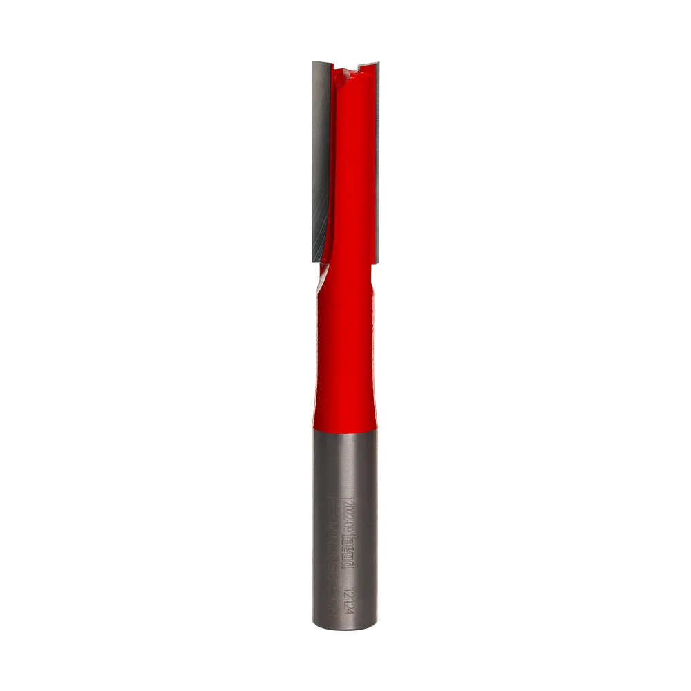 Double Flute Straight Bits - 1/2" Shank