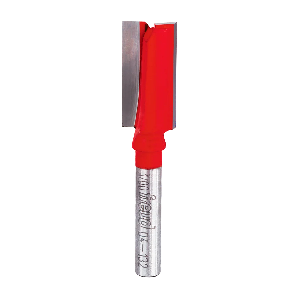 Double Flute Straight Bits - 1/4" Shank
