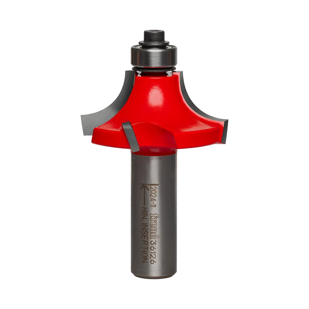 Quadra-Cut Beading Router Bits - 1/2" Shank