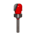 Dish Carving Router Bit with Top Bearing