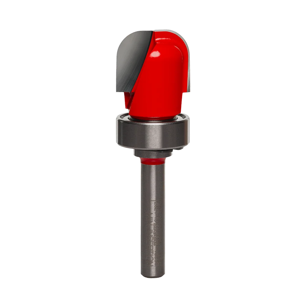 Dish Carving Router Bit with Top Bearing