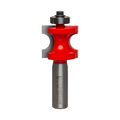 Half Round / Bull Nose Router Bit with Bottom Bearing