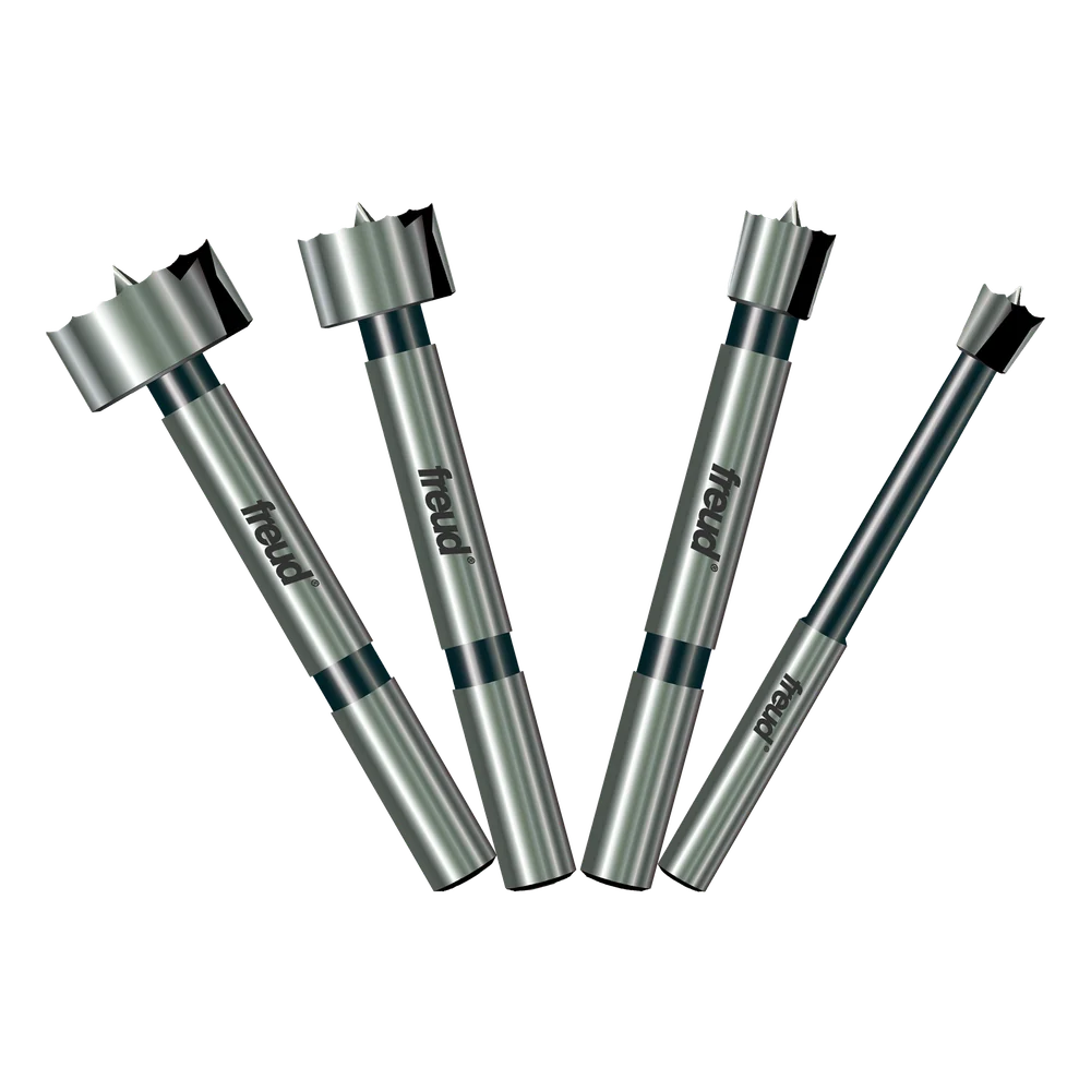 4 Piece Precision Shear™ Forstner Bit Set