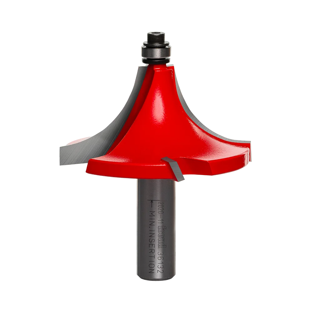 Quadra-Cut Beading Router Bits - 1/2" Shank