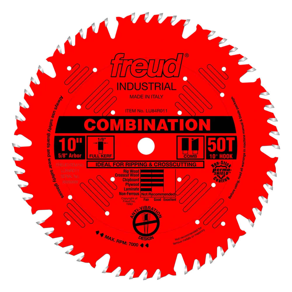 10" Industrial Combination Blade with Perma-Shield™ Coating