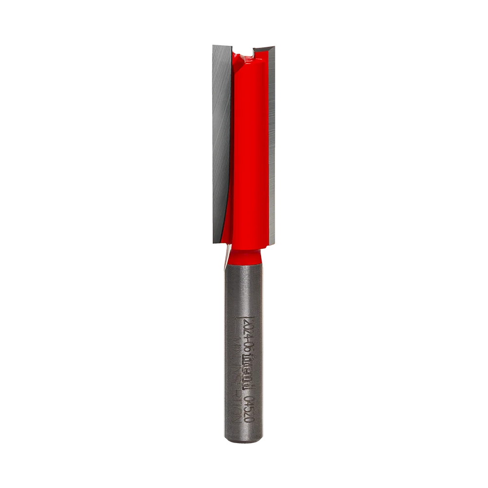 Double Flute Straight Router Bits - Metric