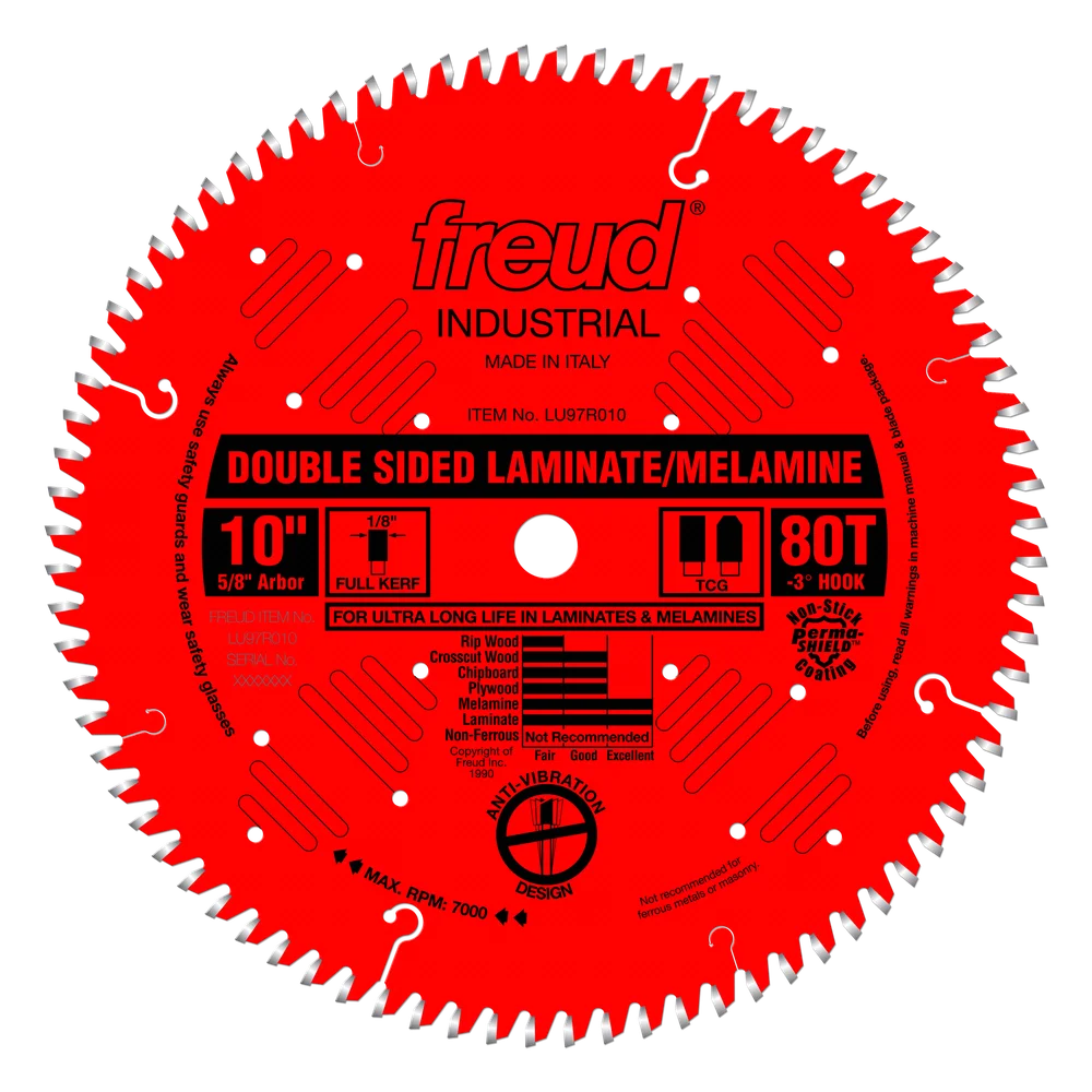 10" Industrial Double Sided Laminate/Melamine Blade