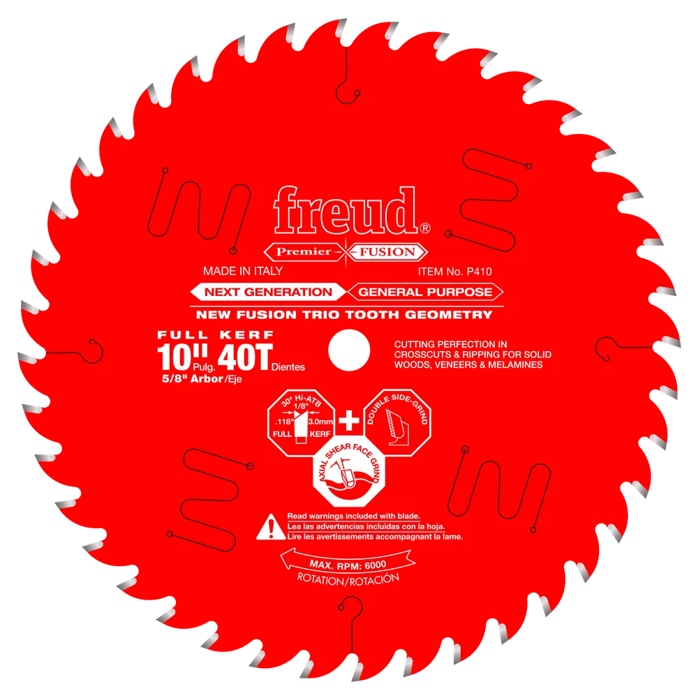 10" Next Generation Premier Fusion General Purpose Blade