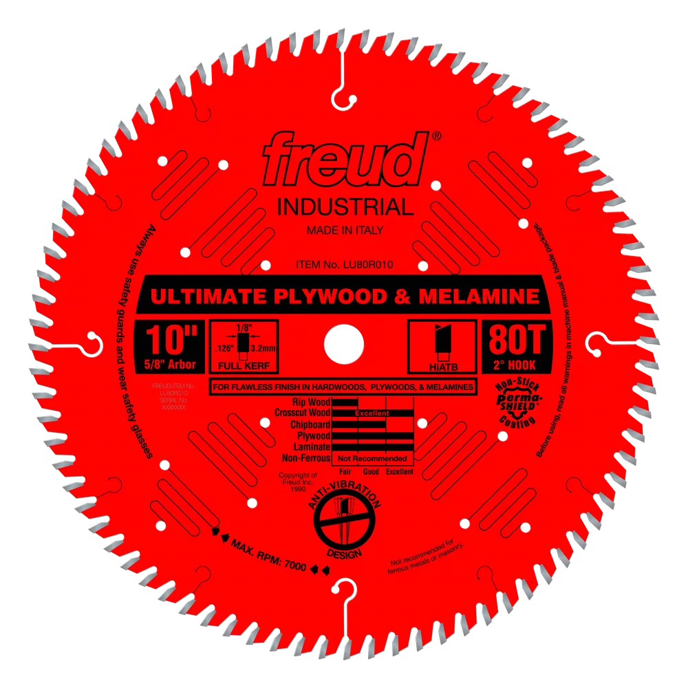 10" Industrial Ultimate Plywood & Melamine Blade