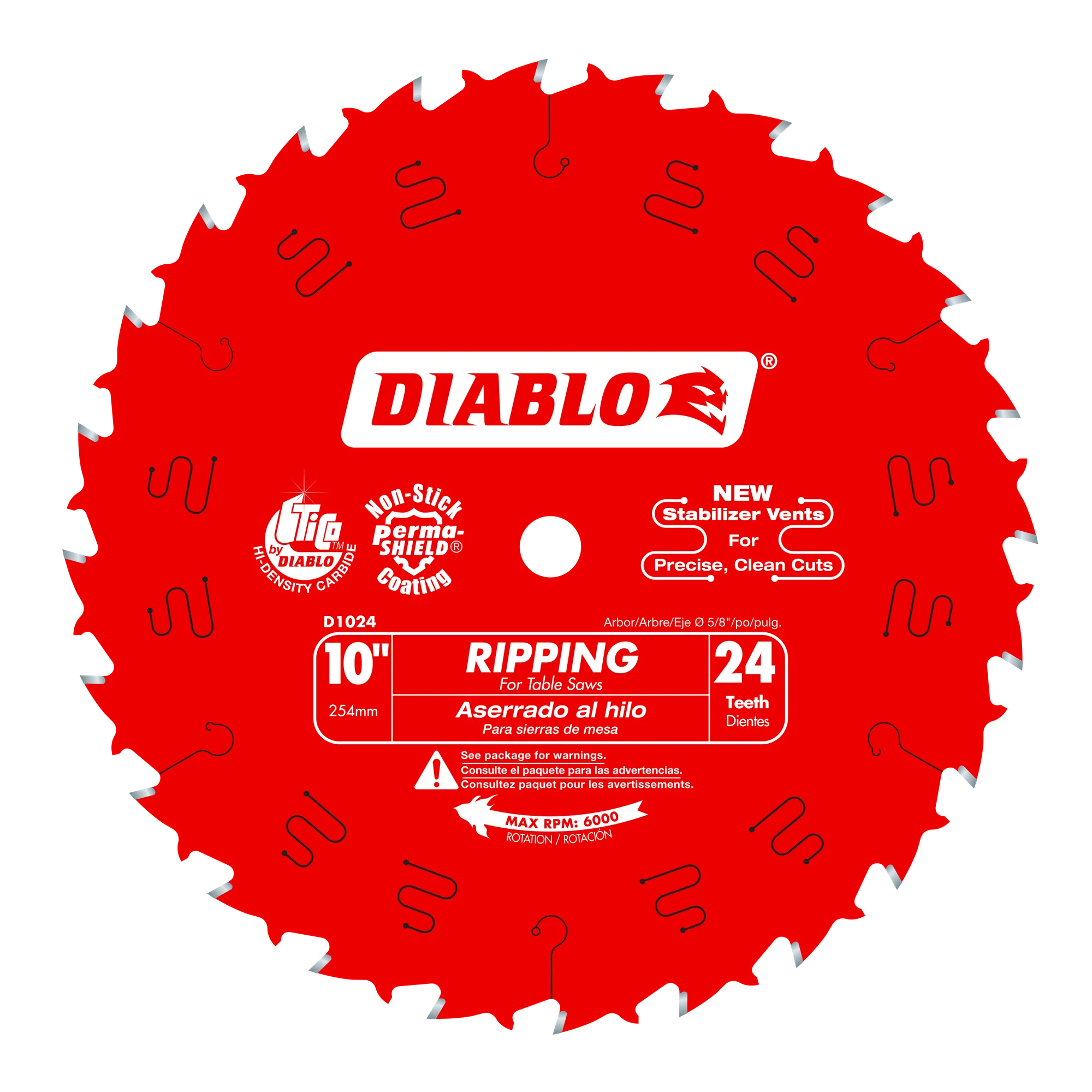 10" x 24 Tooth Framing / Ripping Saw Blade