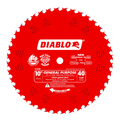 10" x 40 Tooth General Purpose Saw Blade