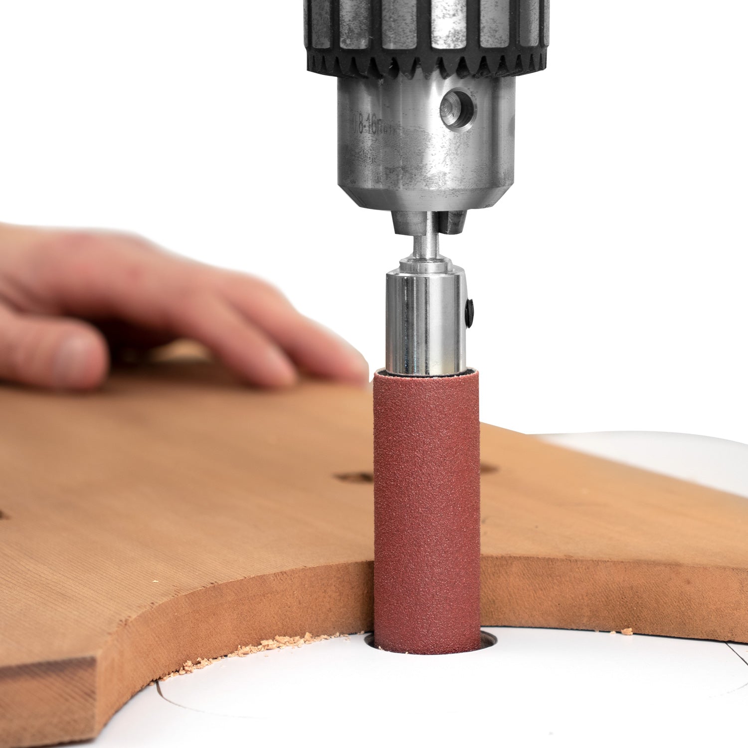 Drill Press Table with Aluminum Pre-Drilled L Fence