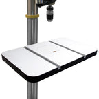 Drill Press Table with Aluminum Pre-Drilled L Fence