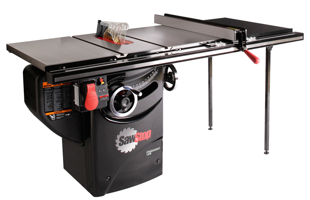 1.75 HP Professional Cabinet Saw with 36" Professional T-Glide Fence System - PCS175-TGP236