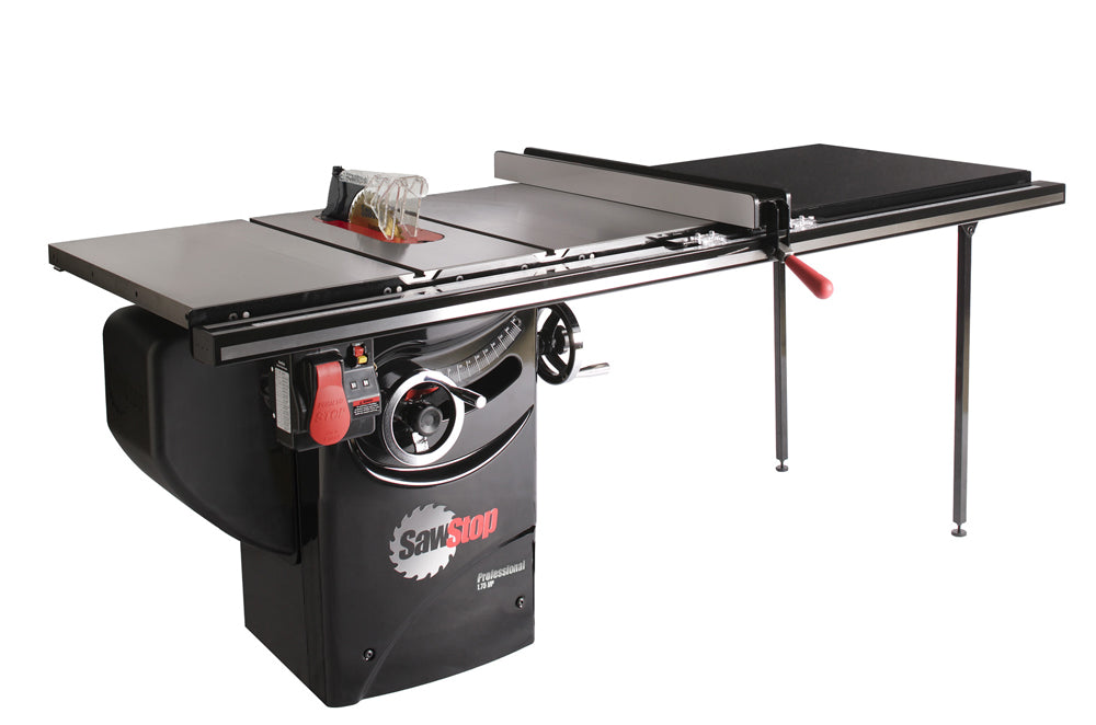 1.75 HP Professional Cabinet Saw with 52" Professional T-Glide Fence System - PCS175-TGP252
