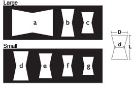 Butterfly Inlay Templates