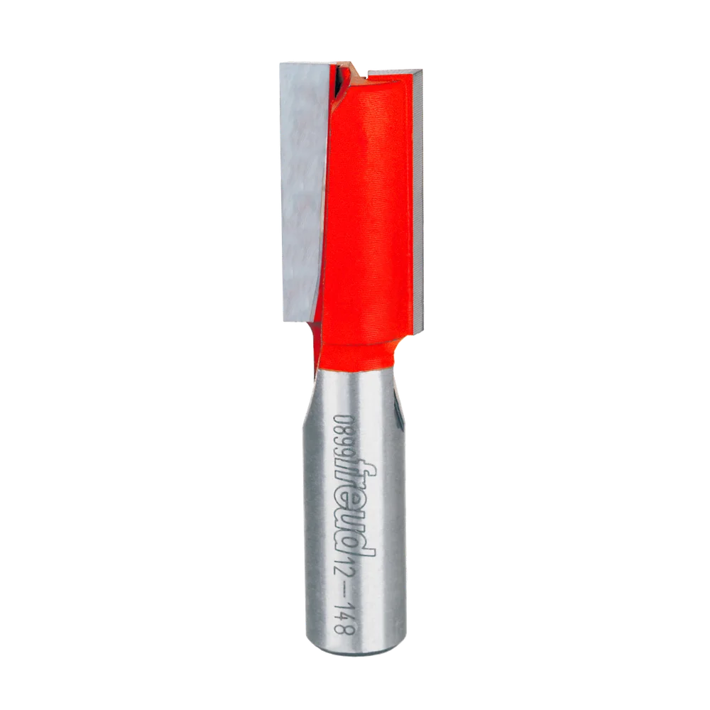 Double Flute Straight Bits - 1/2" Shank