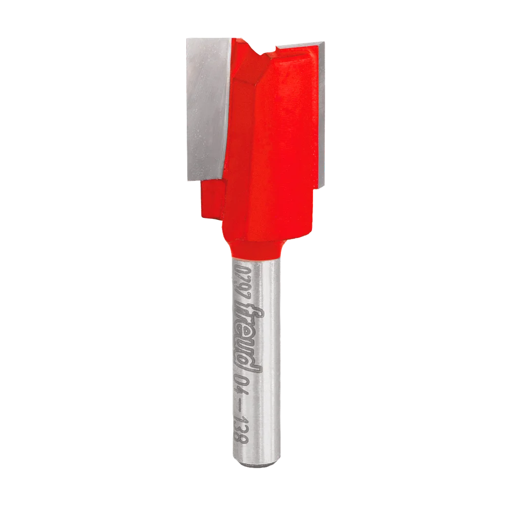 Double Flute Straight Bits - 1/4" Shank