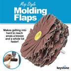 4" Star Molding Flap Sanders