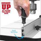 Aluminum Precision Adjustable Drill Press Fence