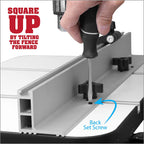 Aluminum Precision Adjustable Drill Press Fence