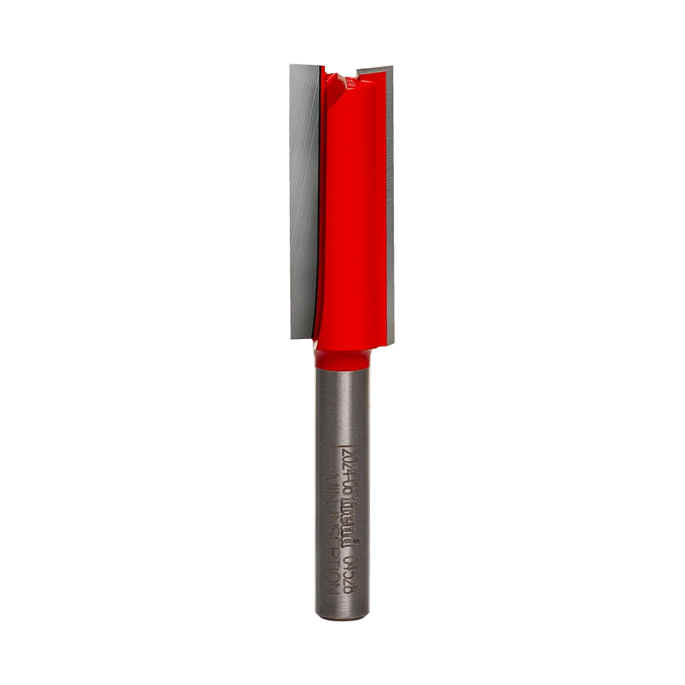 Double Flute Straight Router Bits - Metric