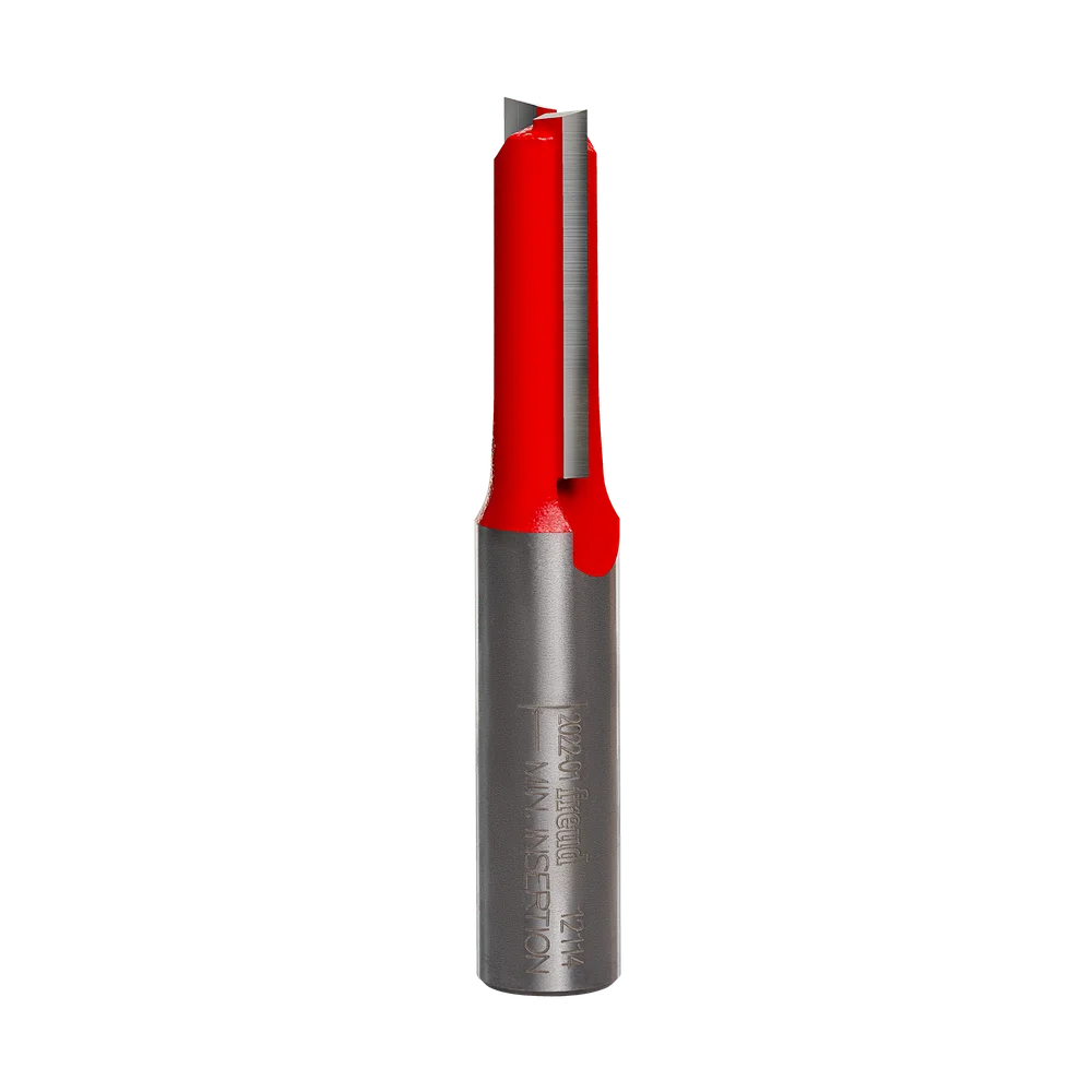 Double Flute Straight Bits - 1/2" Shank