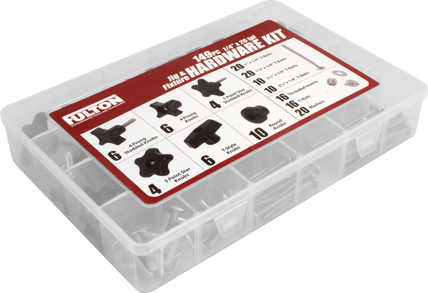 149 Piece Jig & Fixture Hardware Kit