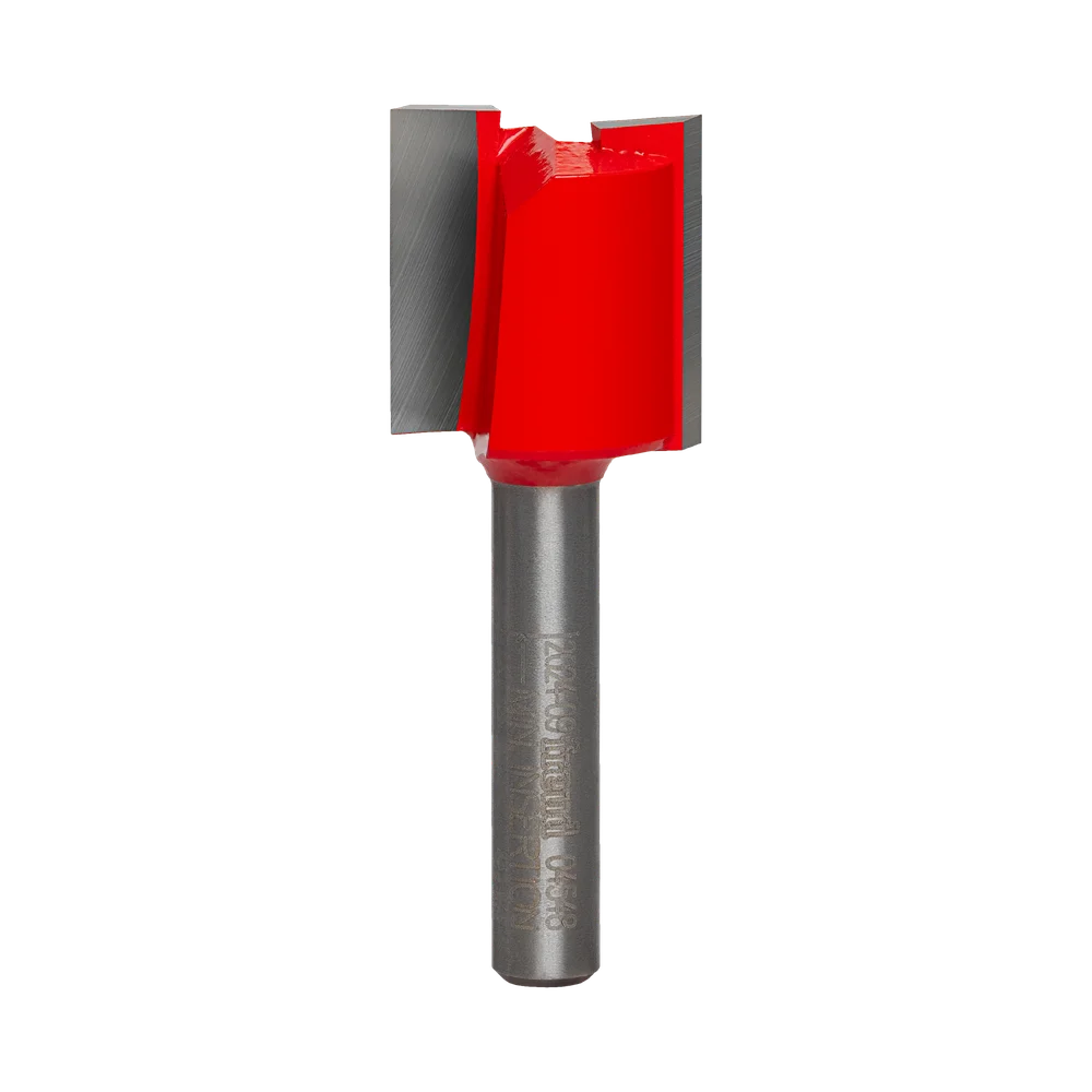 Double Flute Straight Router Bits - Metric