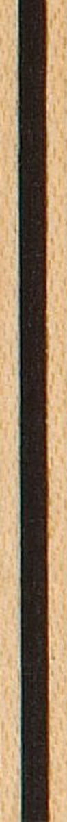 36" Inlay Line / Border - White Maple & Dyed Black - 2PK