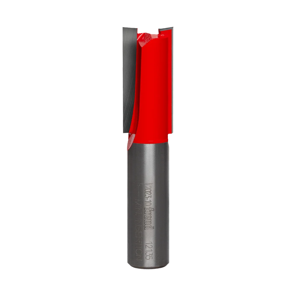 Double Flute Straight Bits - 1/2" Shank