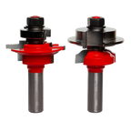 Glass Panel Cabinet Door Router Bit Set