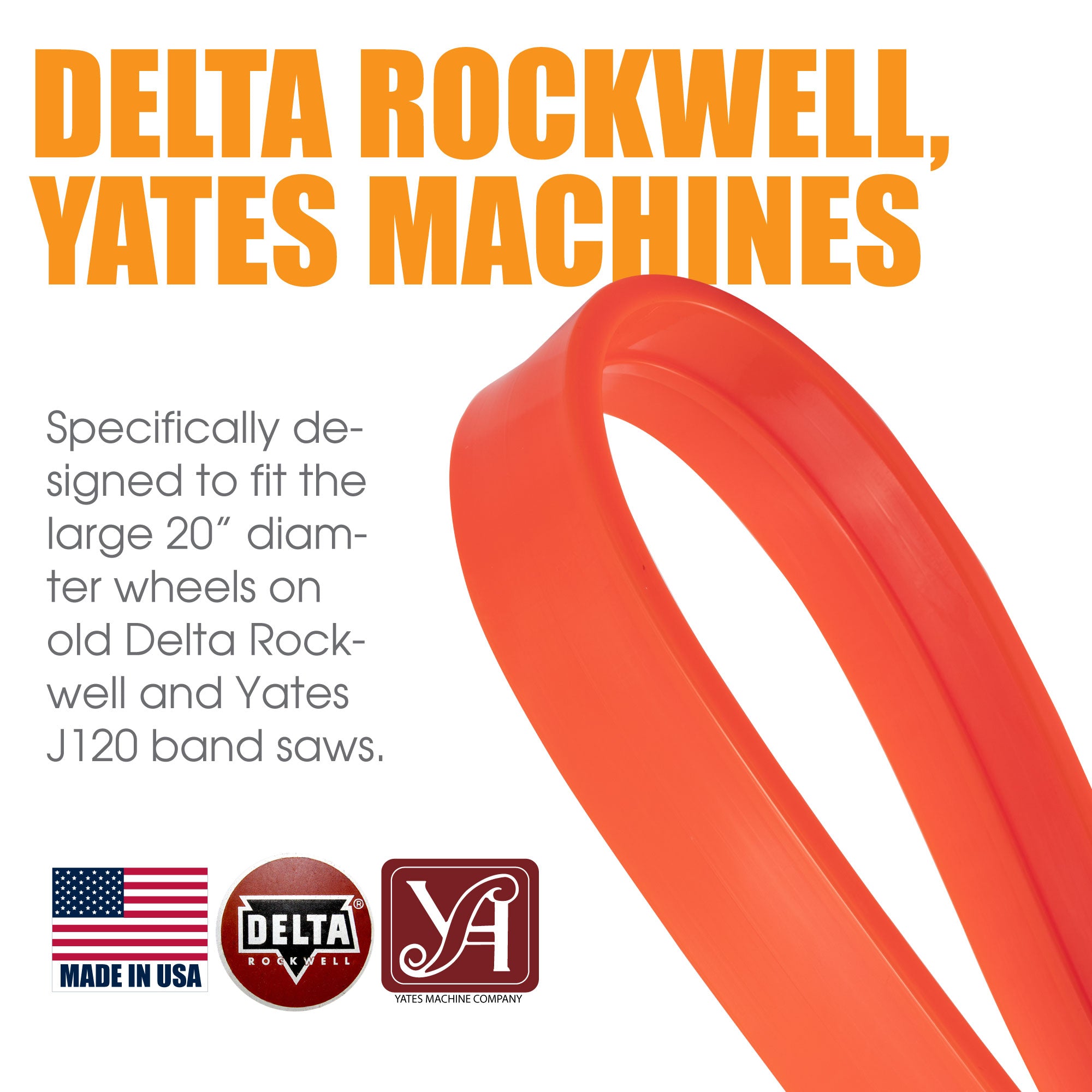 Delta / Rockwell Urathane Band Saw Tire