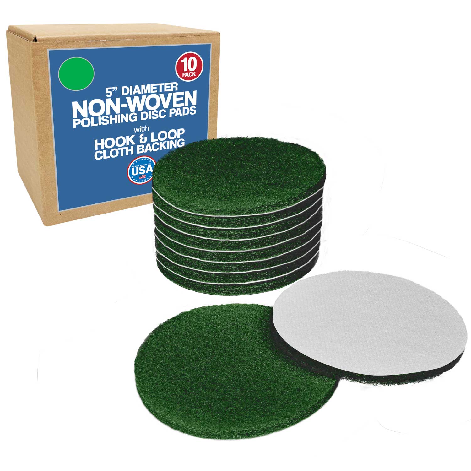 5" Non-Woven Cloth Backed Discs