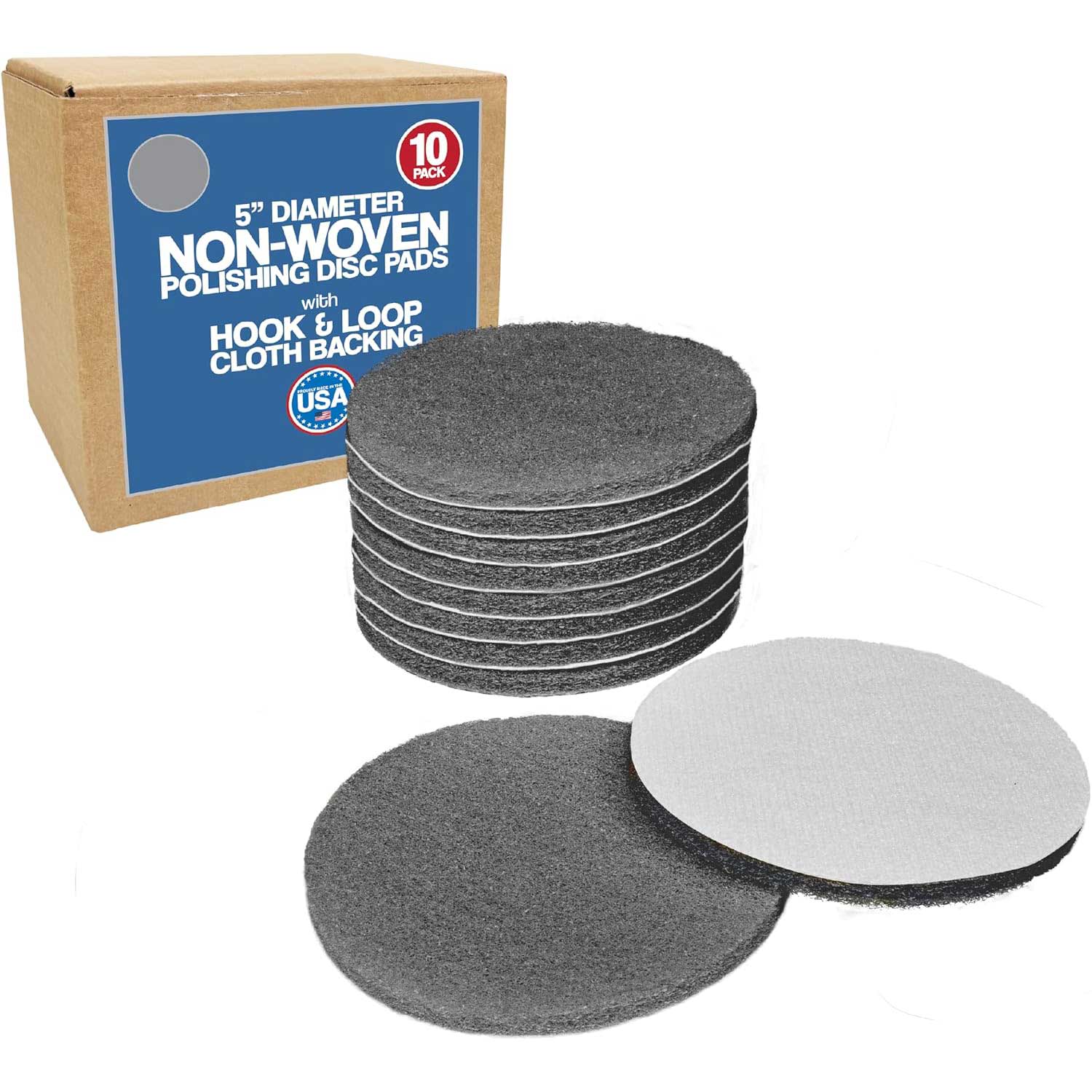 5" Non-Woven Cloth Backed Discs