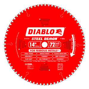 14" x 72 Tooth Ferrous Metal Saw Blade