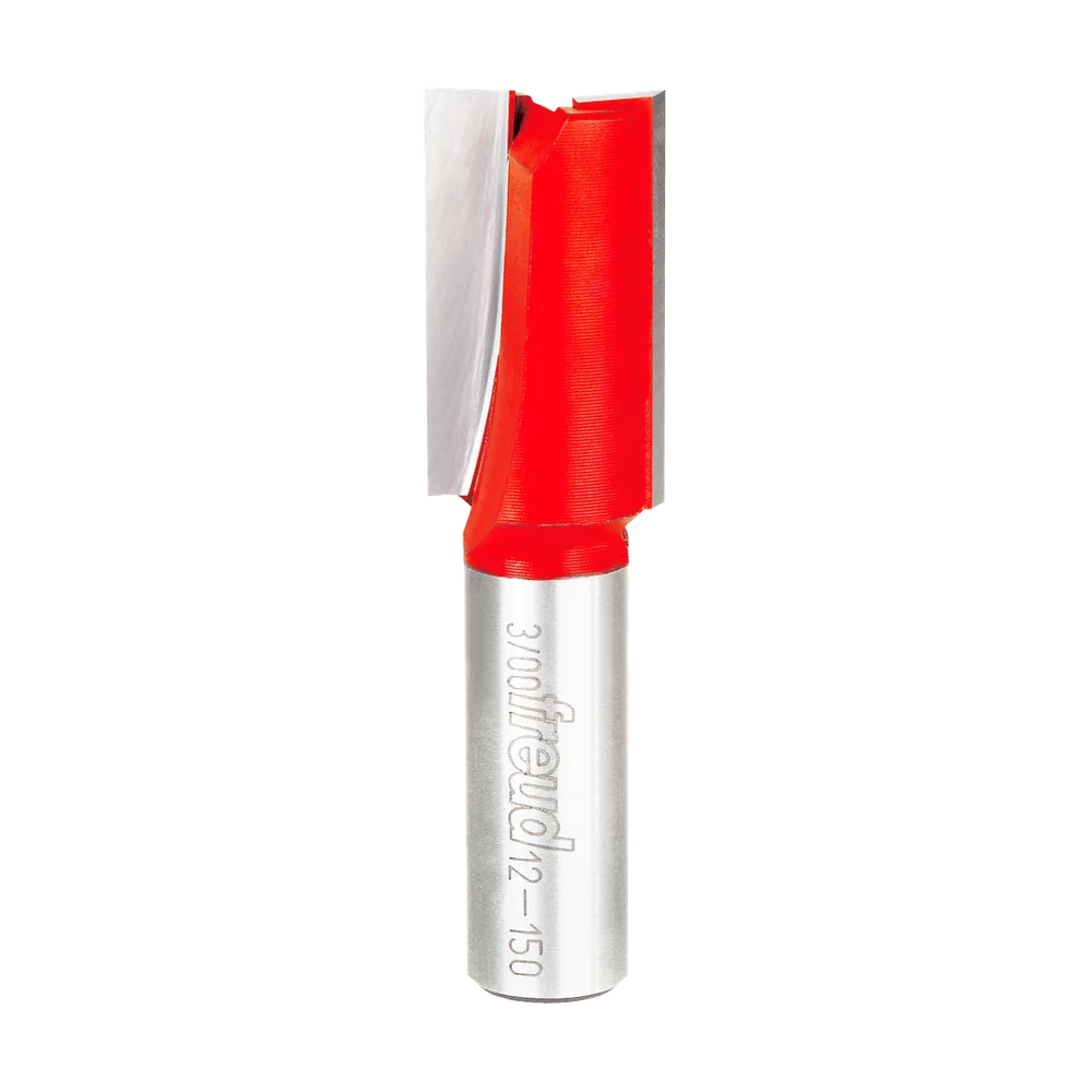 Double Flute Straight Bits - 1/2" Shank
