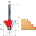 Classic Bold Cove & Bead Router Bits