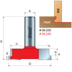 5 Piece Locking Joint Router Bit Set