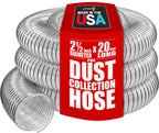 2-1/2" Heavy Duty Clear PVC Hose
