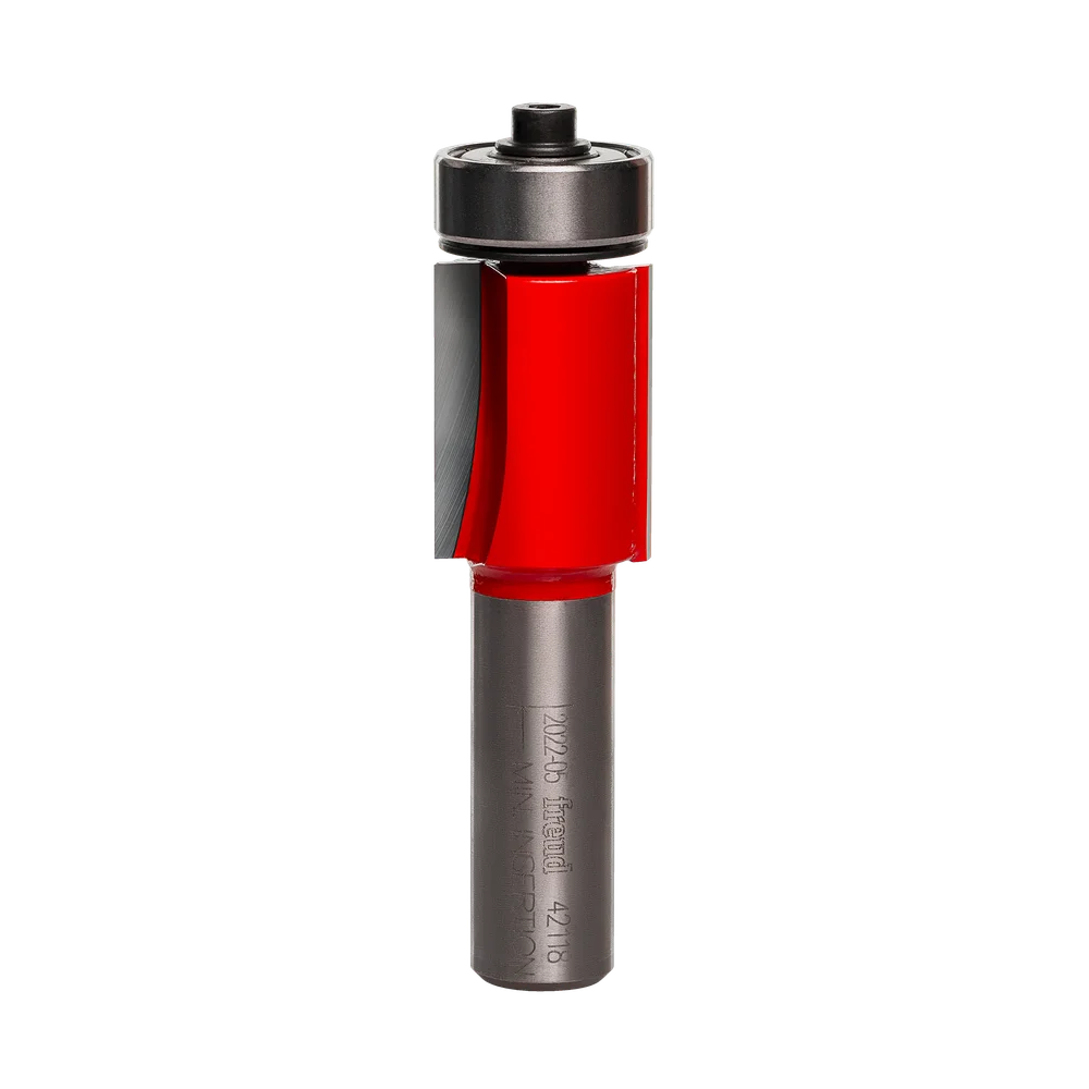Bottom Bearing Flush Trim Router Bits - 2 Flutes