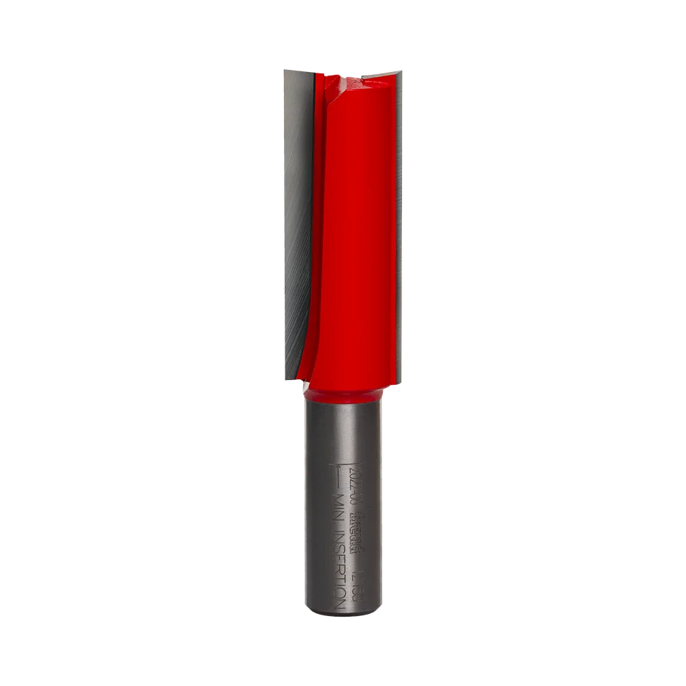Double Flute Straight Bits - 1/2" Shank