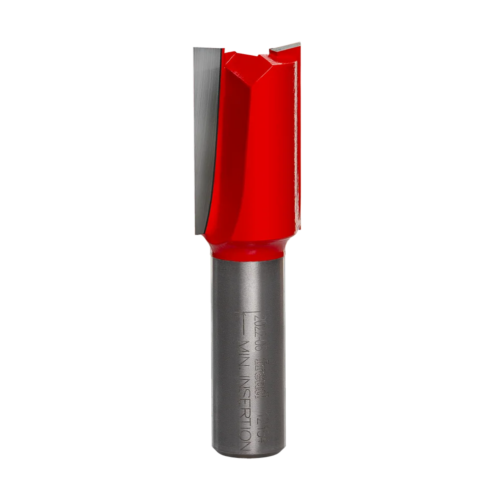 Double Flute Straight Bits - 1/2" Shank