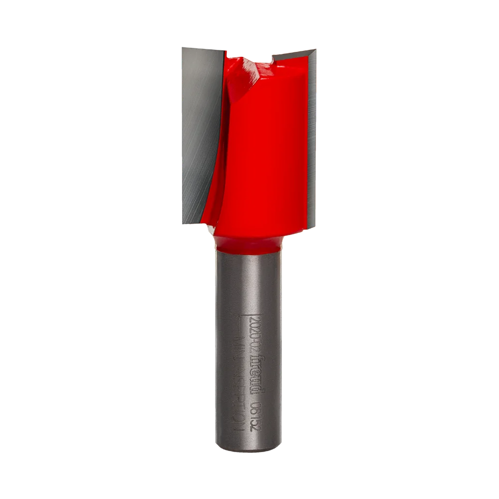 Double Flute Straight Bits - 3/8" Shank