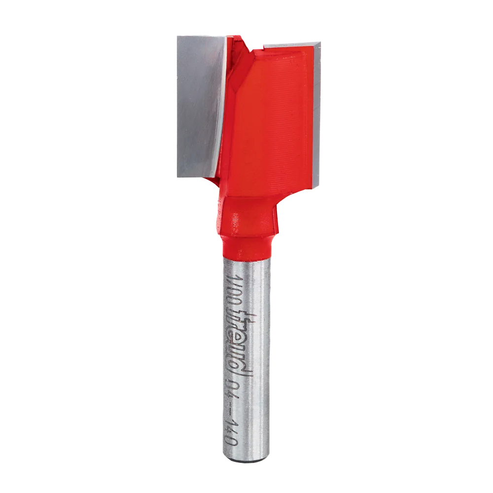 Double Flute Straight Bits - 1/4" Shank